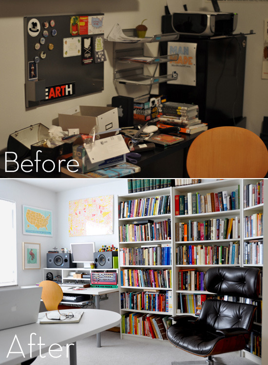 10 творческих комнат до и после