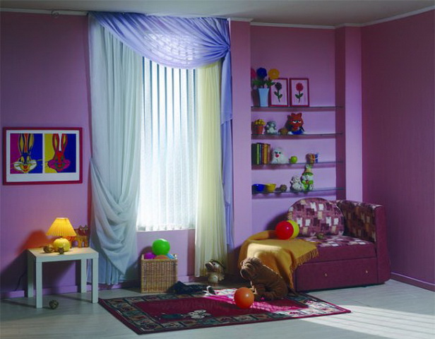 Как правильно выбрать шторы для детской комнаты?