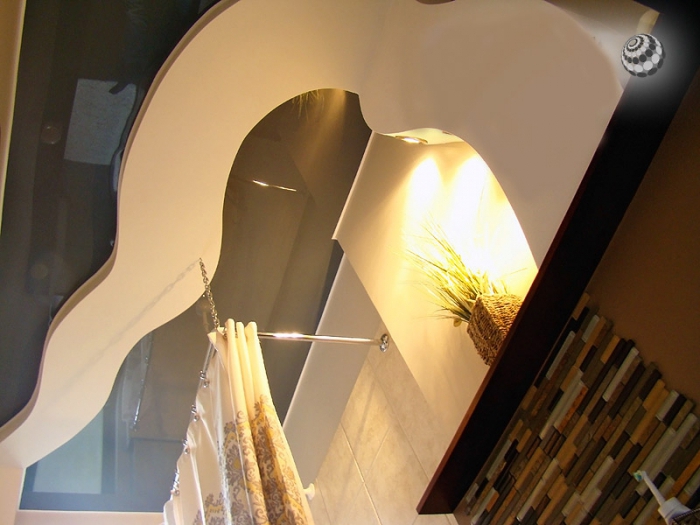 Потолок из гипсокартона: дизайн для жилых помещений