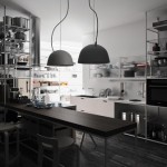 Индустриальные кухни: 45 идей